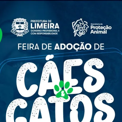Feira de Adoção de Cães e Gatos em Limeira