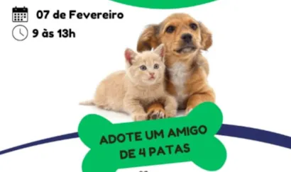 1ª Campanha de Adoção de Animais de 2026 em Reserva