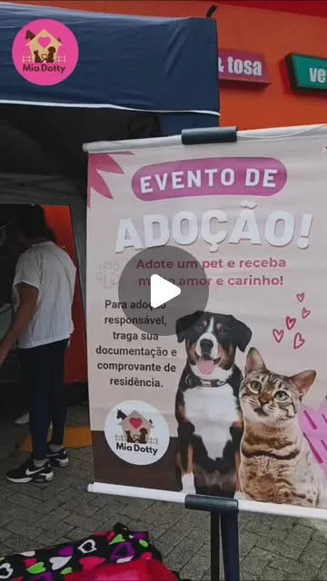 Evento de Adoção Mia Dotty Proteção Animal