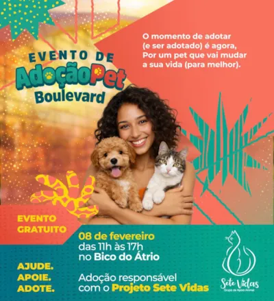 Evento de Adoção Pet Boulevard