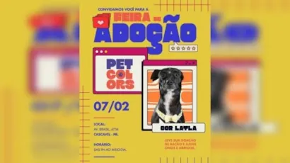 Feira de Adoção Pet Colors em Cascavel