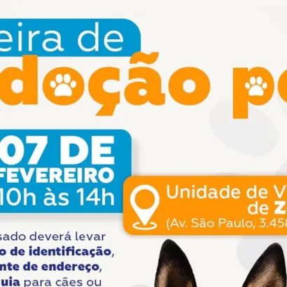 Feira de Adoção Pet em Mongaguá