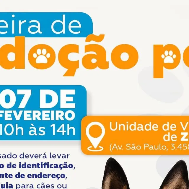 Feira de Adoção Pet em Mongaguá