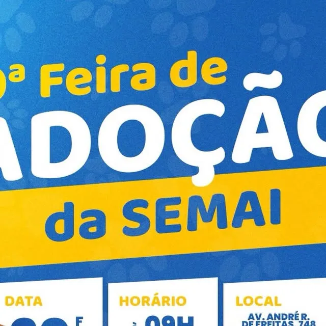 20ª Feira de Adoção de Cães e Gatos da SEMAI
