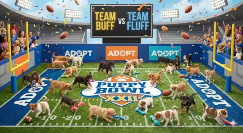 Puppy Bowl a disputa mais fofa do ano