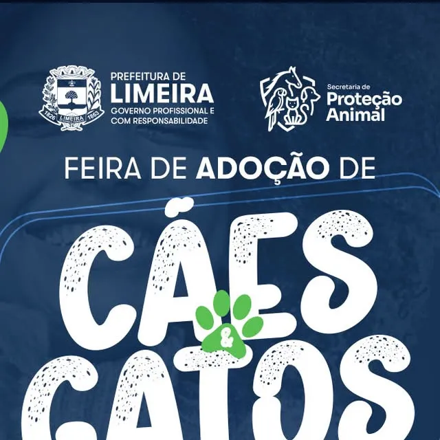 Feira de Adoção de Cães e Gatos em Limeira
