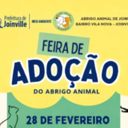 Feira de Adoção de Animais do Abrigo Animal de Joinville
