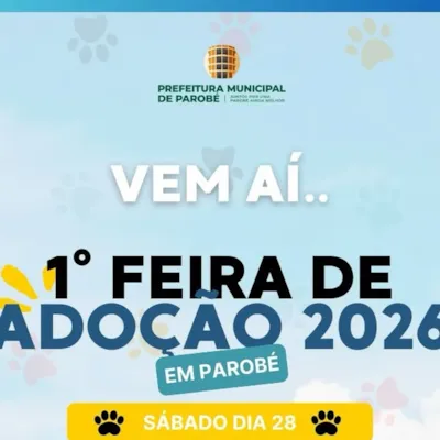 1ª Feira de Adoção de Cães 2026 em Parobé