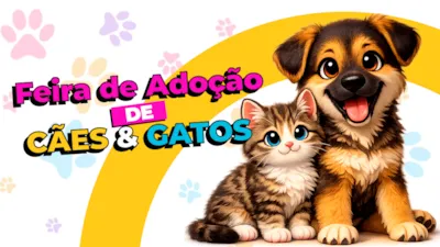 Feira Semanal de Adoção de Cães e Gatos em São Pedro da Aldeia