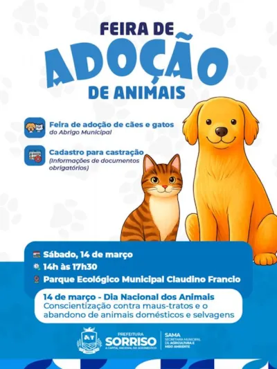 Feira de Adoção de Animais