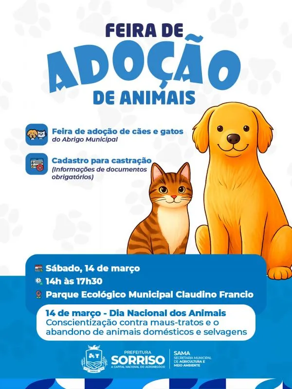 Feira de Adoção de Animais