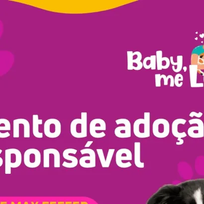Baby, me Leva! Evento de Adoção Responsável no Parque Max Feffer