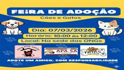Feira de Adoção de Cães e Gatos
