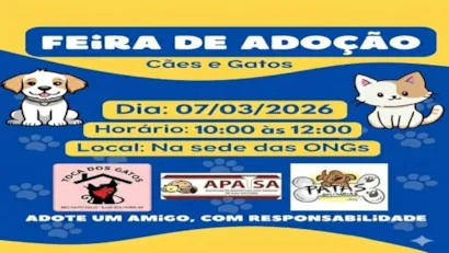 Feira de Adoção de Cães e Gatos