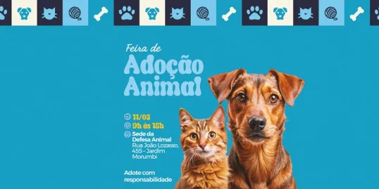 Feira de Adoção Animal em Atibaia