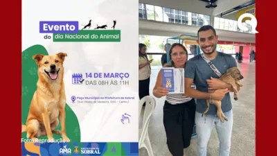 Ação Especial pelo Dia Nacional dos Animais em Sobral