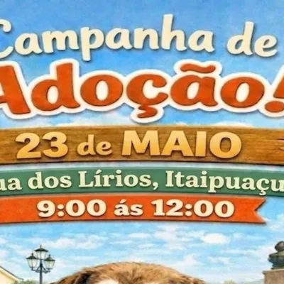Campanha de Adoção de Cães e Gatos