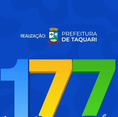 Festa de 177 anos de Taquari