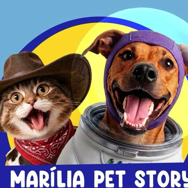 Adote um amigo no Marília Pet Story! Conheça cães e gatos que esperam por um lar. Feirinhas de adoção em locais e horários definidos. Contato: (14) 99684-2983.