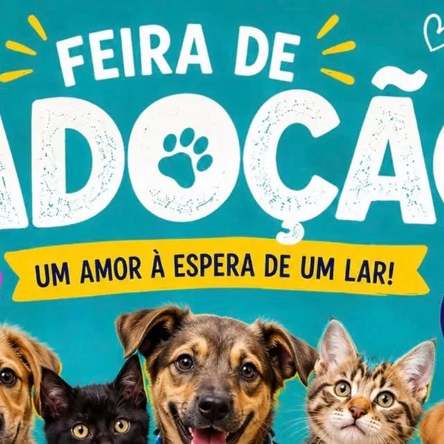 Feira de adoção gratuita acontece em 26 e 27 de setembro, no Memorial da América Latina, em São Paulo, com evento pet friendly.
