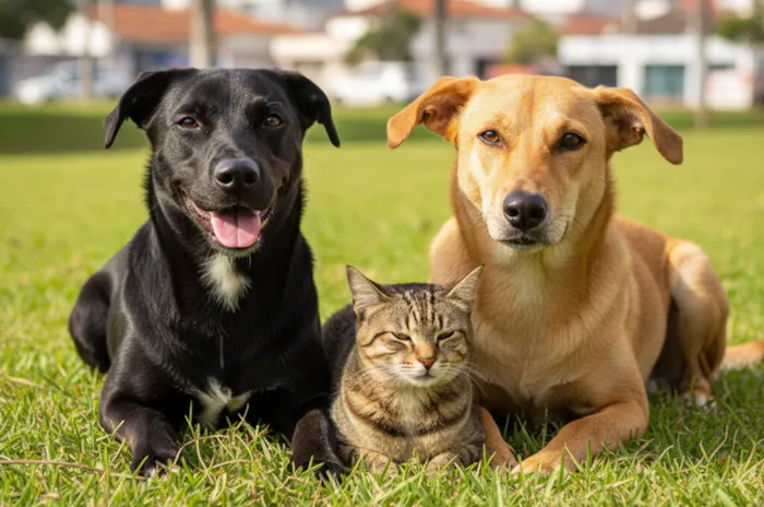 Feira de adoção de cães e gatos acontece em 19 de agosto, na Serra (ES), das 16h às 19h, em Mata da Serra.