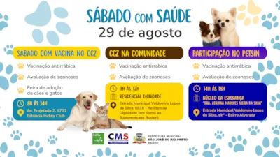 Feira de Adoção de Cães e Gatos em São José do Rio Preto