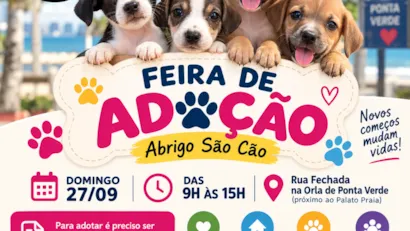Feira de adoção do Abrigo São Cão em Maceió