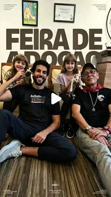 Feira de adoção no Migliano Vet Care em São Paulo
