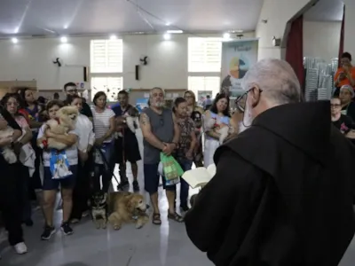 Adoção de animais no Celebrando Francisco em Sorocaba