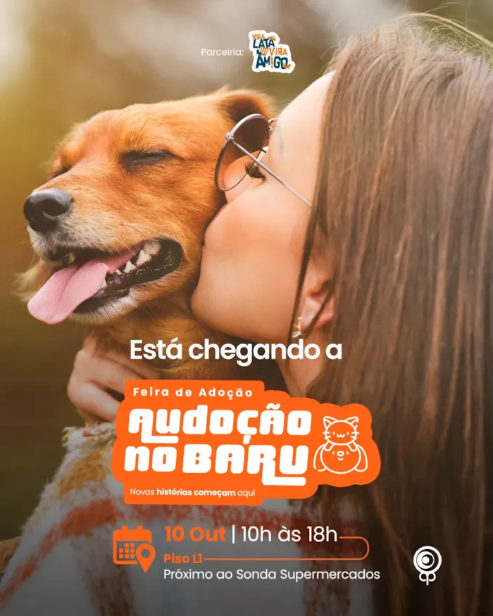 Evento Feira de adoção de cães e gatos acontece em Barueri