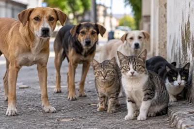 Feira de adoção de animais em Capivari de Baixo neste sábado