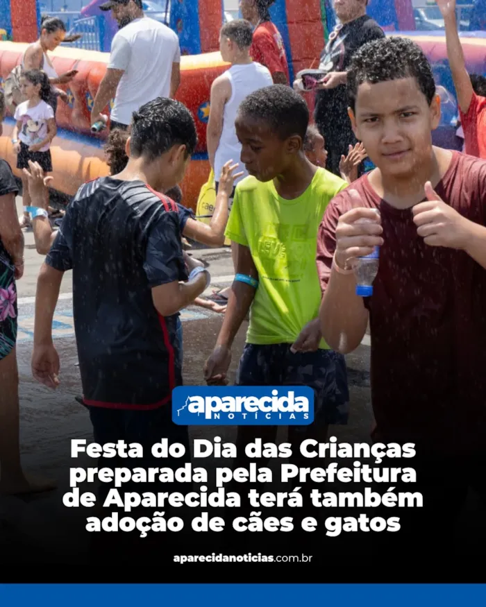 Feira de adoção em Aparecida de Goiânia ocorre em 12 de outubro, das 8h às 12h, com cães e gatos avaliados e vale-castração.