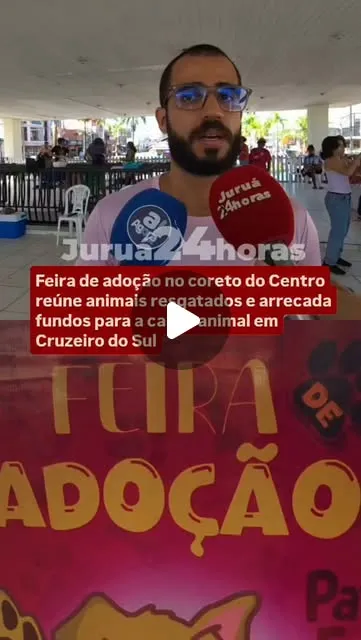 Feira de adoção em Cruzeiro do Sul neste sábado
