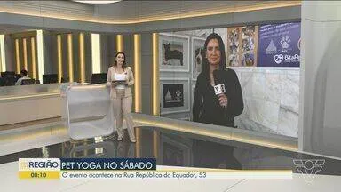 Pet Yoga e adoção de filhotes em Santos neste sábado