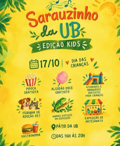 Feira de adoção no Sarauzinho da UB em Fernandópolis