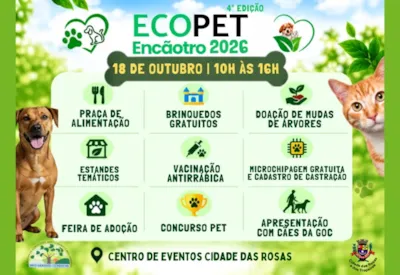 Feira de adoção de cães e gatos em Cerquilho 2026