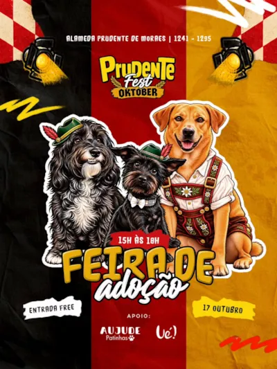 Feira de adoção de cães e gatos em Curitiba