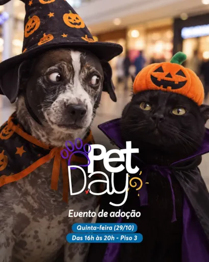 Evento de adoção no North Shopping de Maracanaú