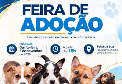 Feira de adoção em Fartura acontece na Feira da Lua
