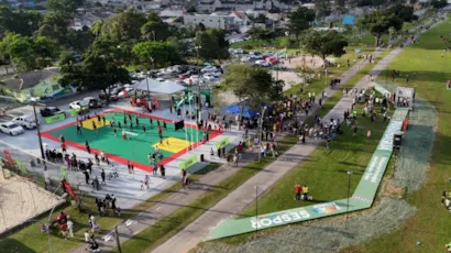 Feira de adoção em Paranaguá acontece sábado (31), a partir das 13h, no Aeroparque, com cães e atividades para toda a família.