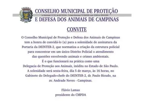 Proteção Animal em SP: 1ª Delegacia