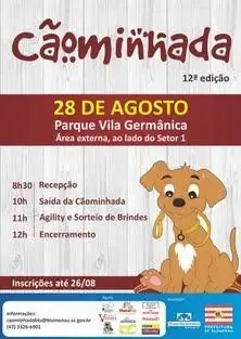 Participe da 12ª Cãominhada! Venha adotar um novo amigo e contribuir para a causa animal. Junte-se a nós e faça a diferença!