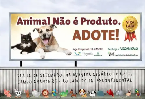 Outdoor Animal estará nas ruas em breve, promovendo os Direitos Animais