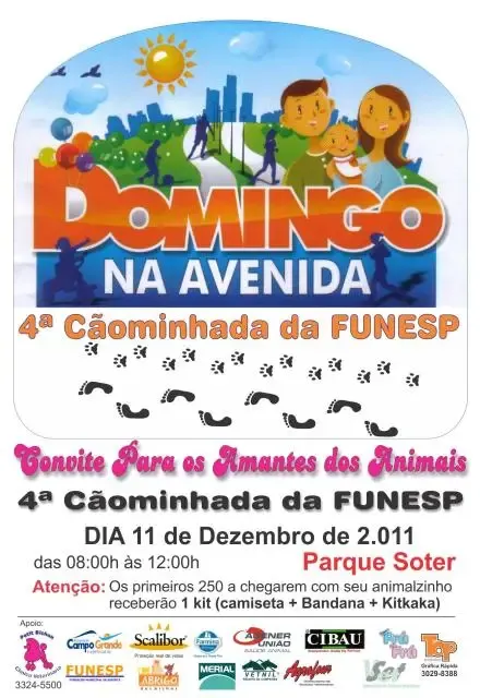 4ª Cãominhada da FUNESP em C.Gde-MS