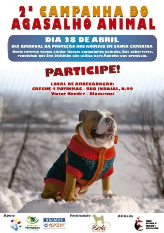 2 ª Campanha do Agasalho Animal