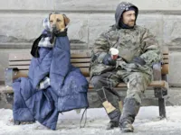 Doe agasalhos para o frio com amor