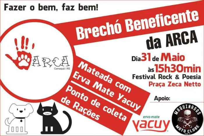Participe da feira de adoção em Camaquã, RS. Encontre seu novo melhor amigo e ajude a dar um lar a animais de estimação que precisam de você.