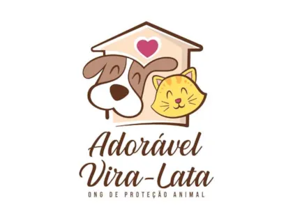 Logo ONG Adorável Vira-Lata?